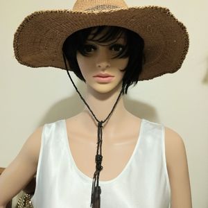 Wide Brim Panama Straw Sun Hat